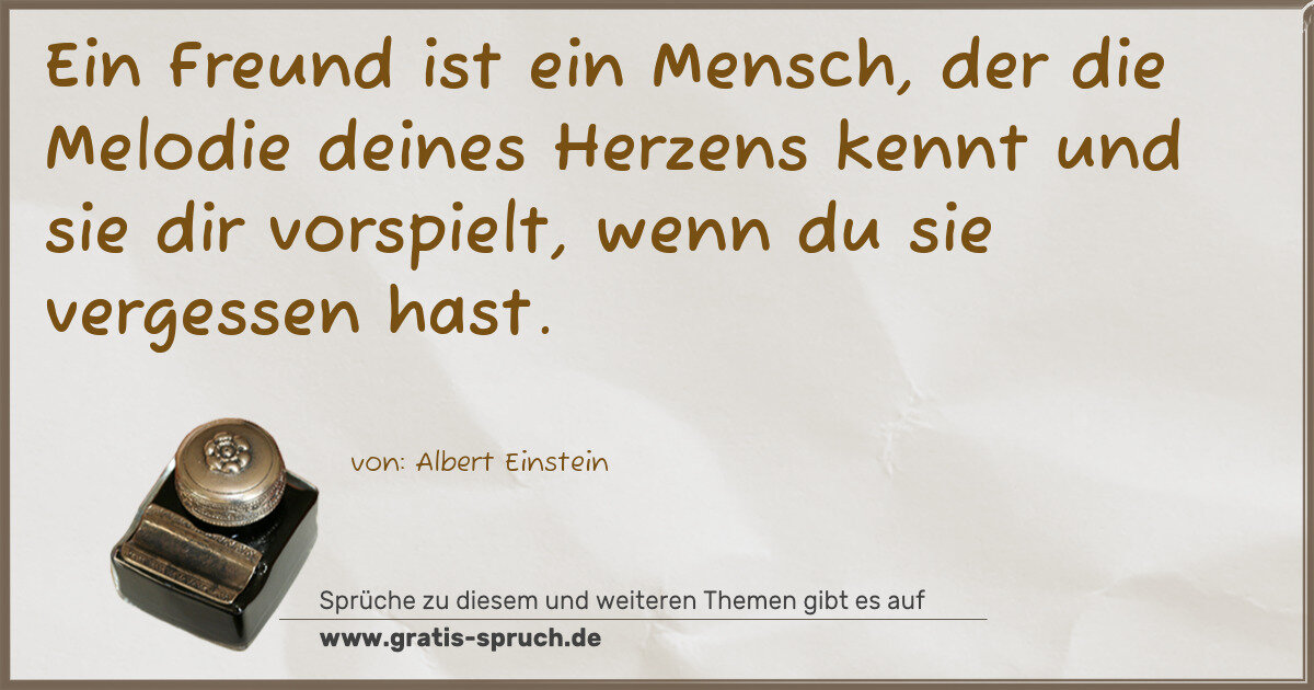 Spruchbild: Musik