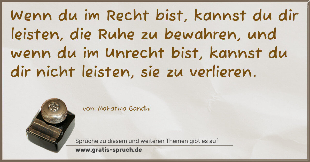Spruchbild: Recht