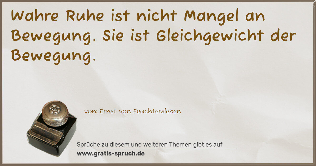 Spruchbild: Mangel