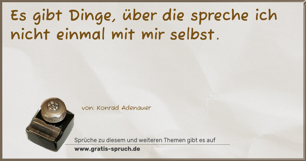 Spruchbild: Politik