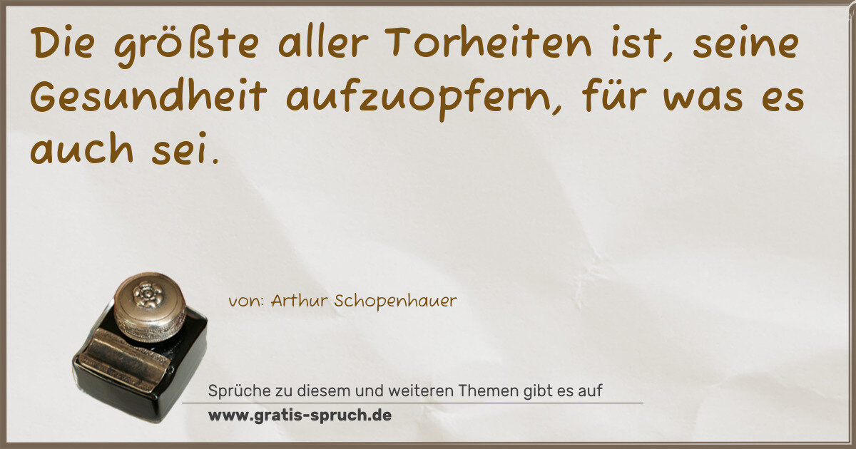 Spruchbild: Opfer