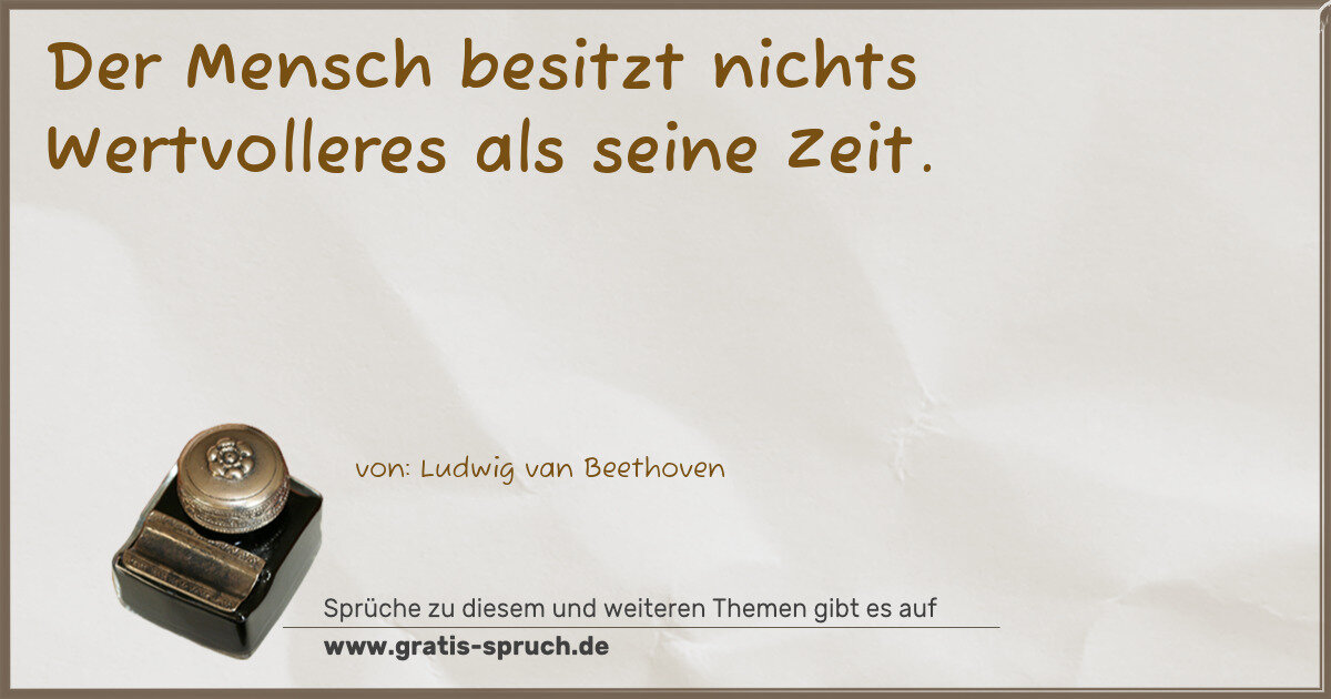 Spruchbild: Reichtum