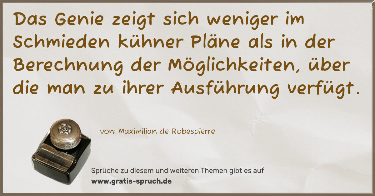Spruchbild: Intelligenz