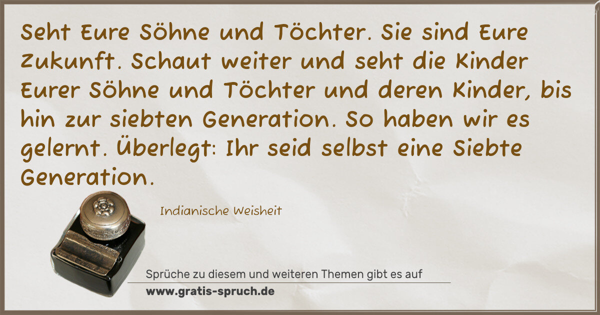 Spruchbild: Großeltern
