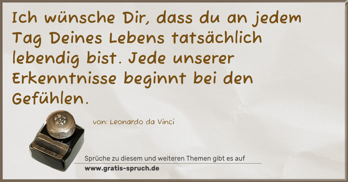 Spruchbild: Tag