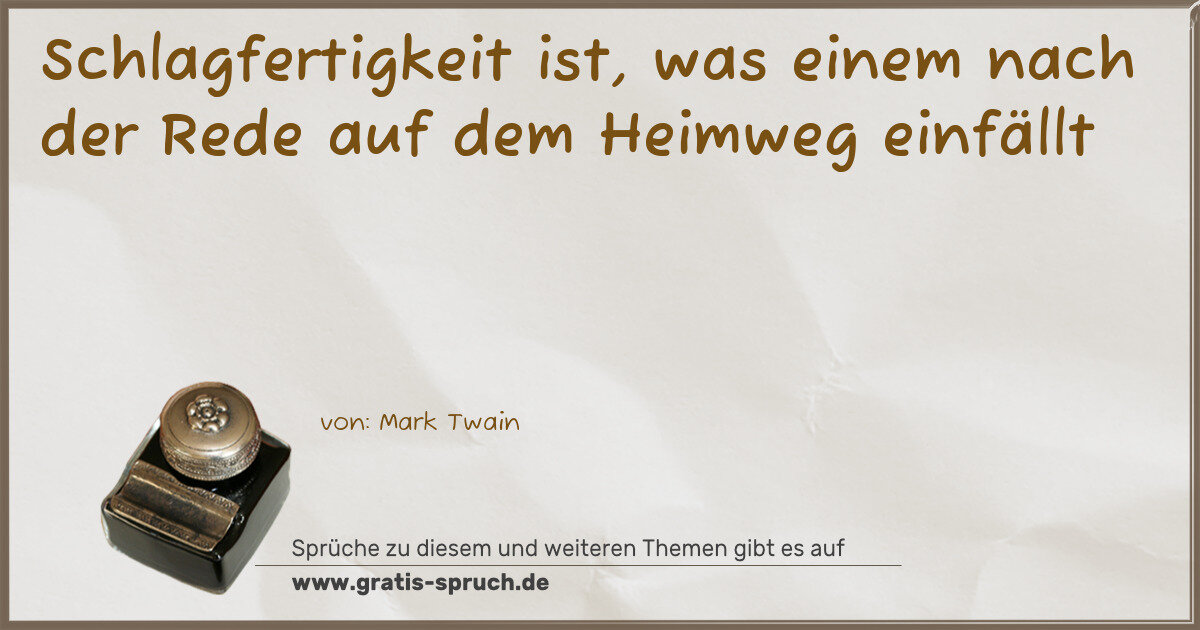 Spruchbild: Idee