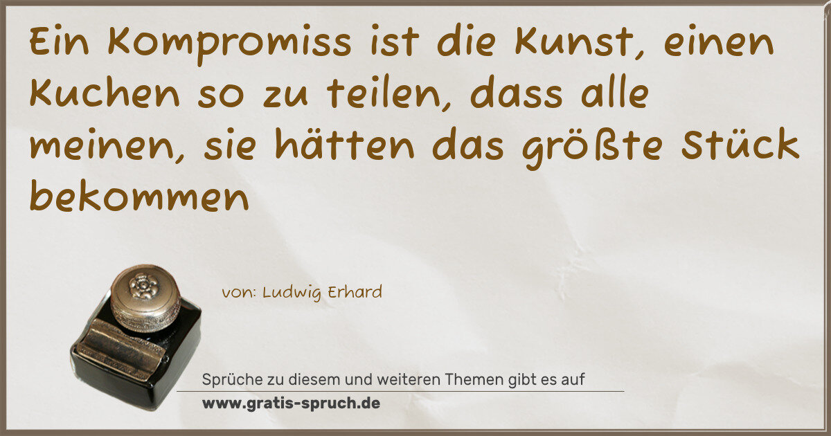 Spruchbild: Kunst