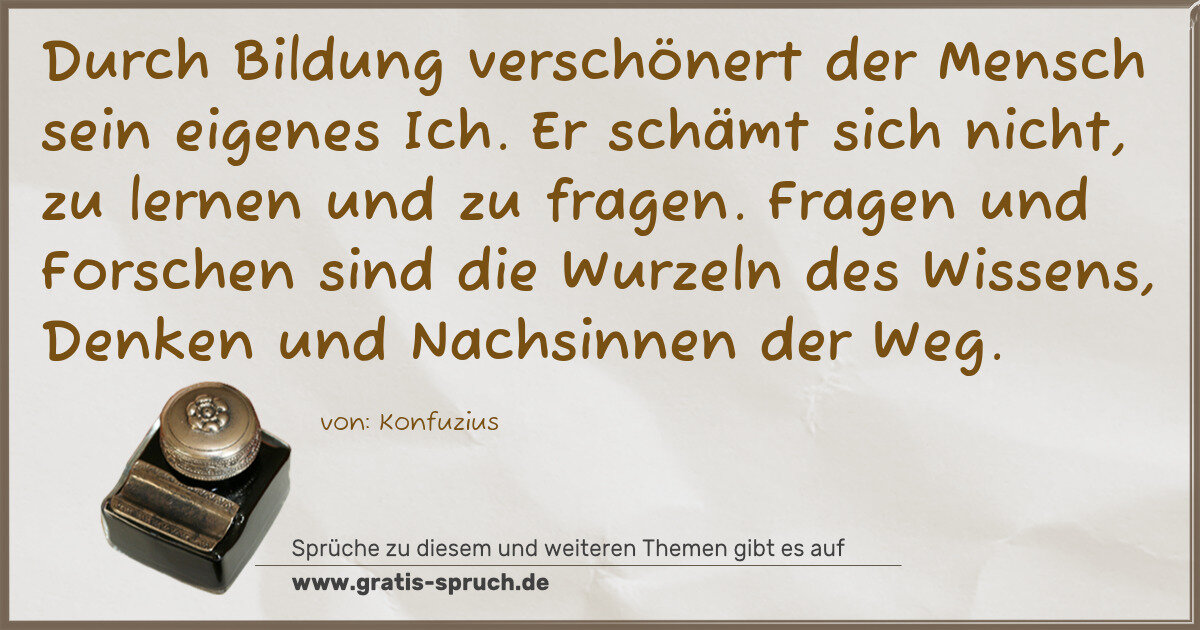 Spruchbild: Wurzeln